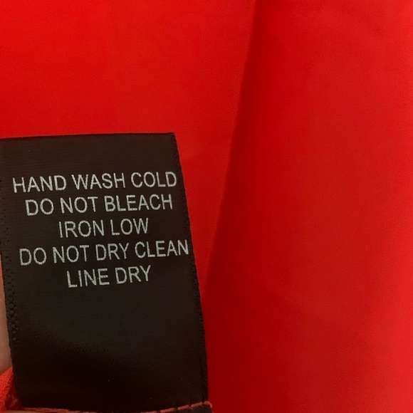 Women’s Sweet Rain Red Sheer Top Medium - Picture 6 of 6